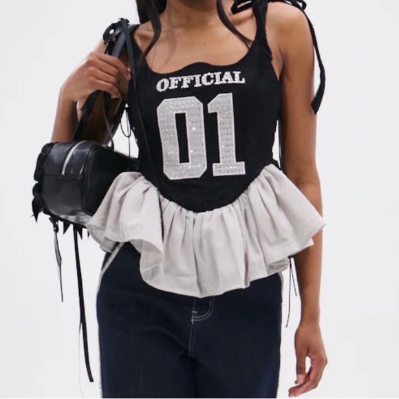 OFFICIAL PRINCESS LACE PEPLUM
CORSET TOP 🖤🖤😶‍🌫️ - Picture 7 of 7